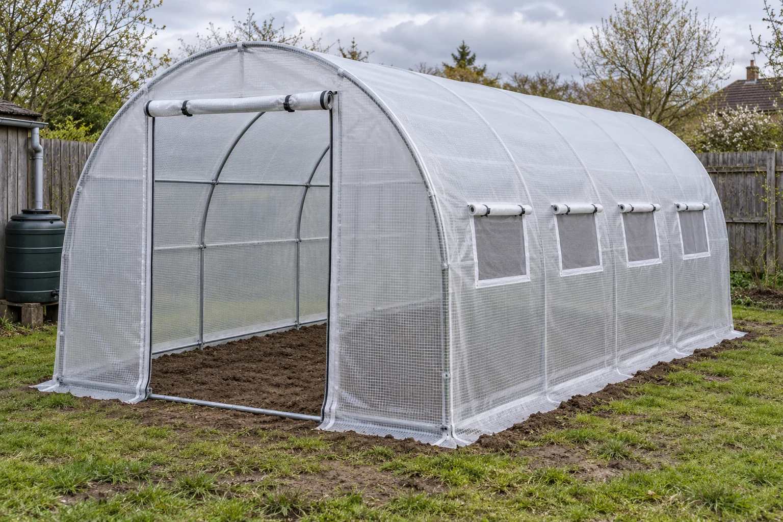 Erntebogen Basic 3 × 4 Foliengewächshaus