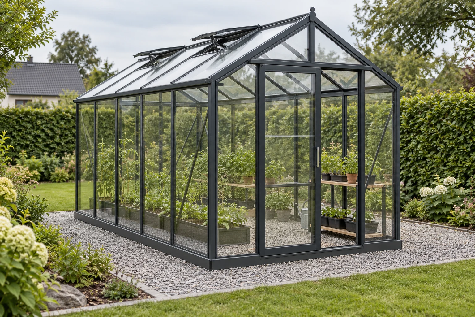 Gewächshaus Gartenlicht 400