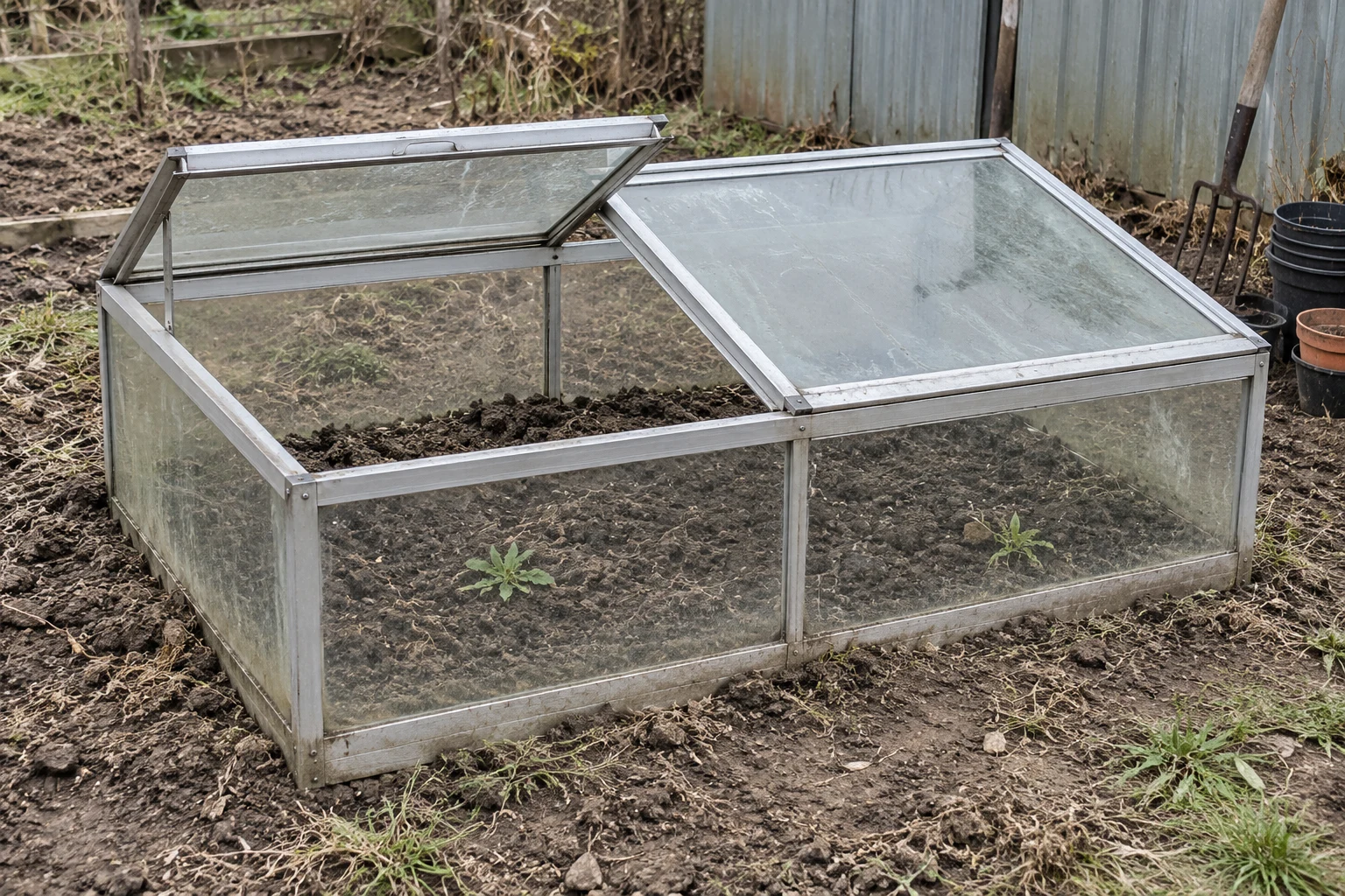 Frühbeet Duo 150 – gebraucht