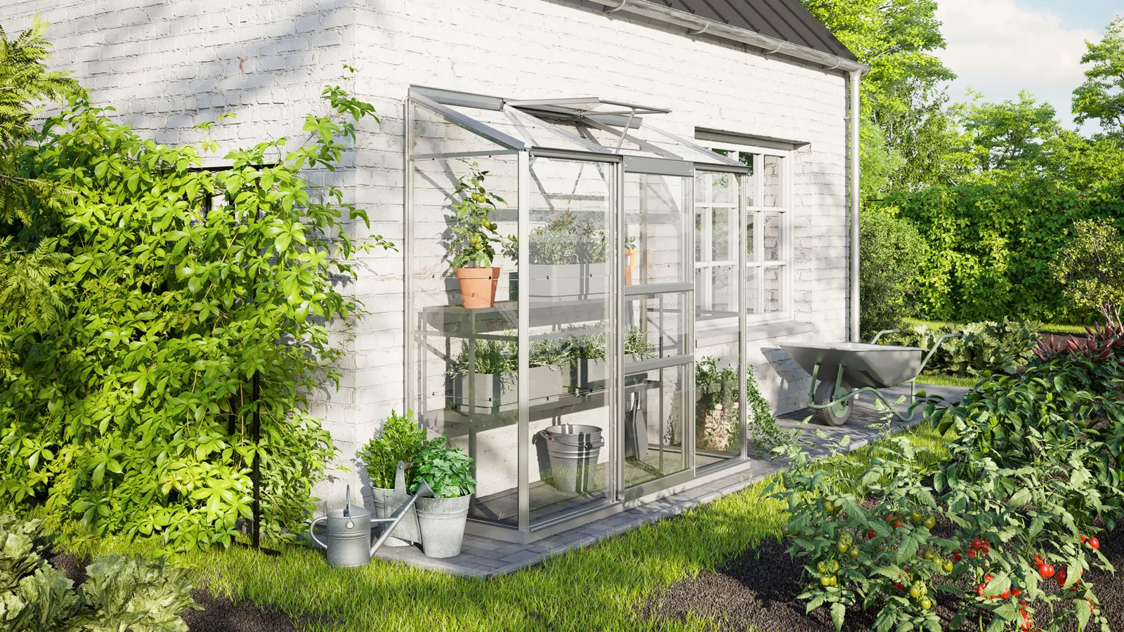 Vitavia Ida 1300 ESG Gewächshaus